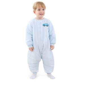 HOMEAL Blue Toddler Long Sleeve Pants Sleep Sack Size 2-3T